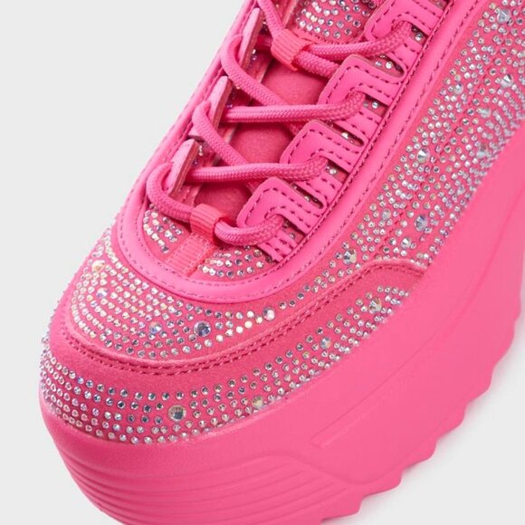 TOUCH OF CLASS RHINESTONE  Platform Sneakers ( BRAND NEW !!!) - Picture 3 of 6